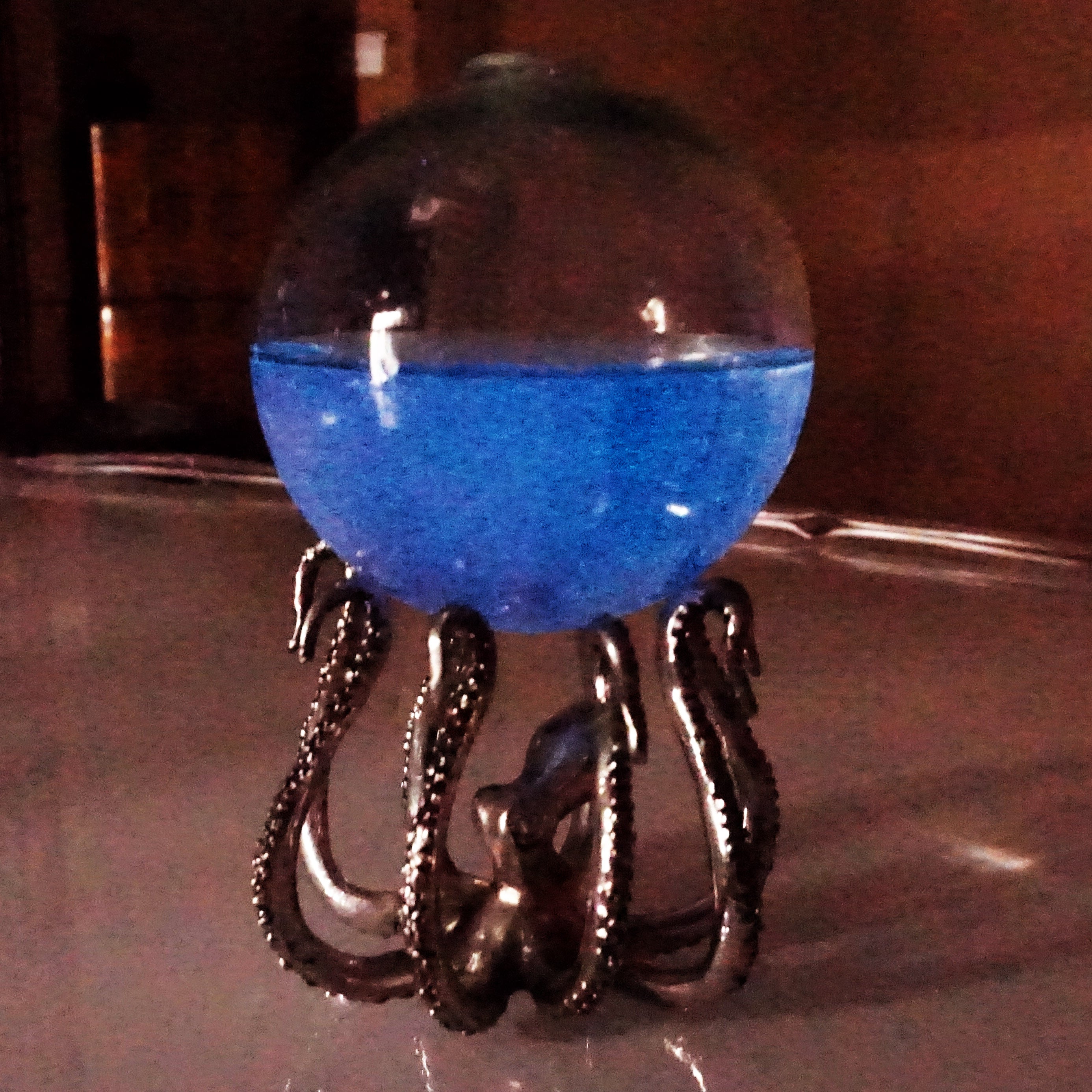 Bioluminescent Bio-Orb Octo-Stand
