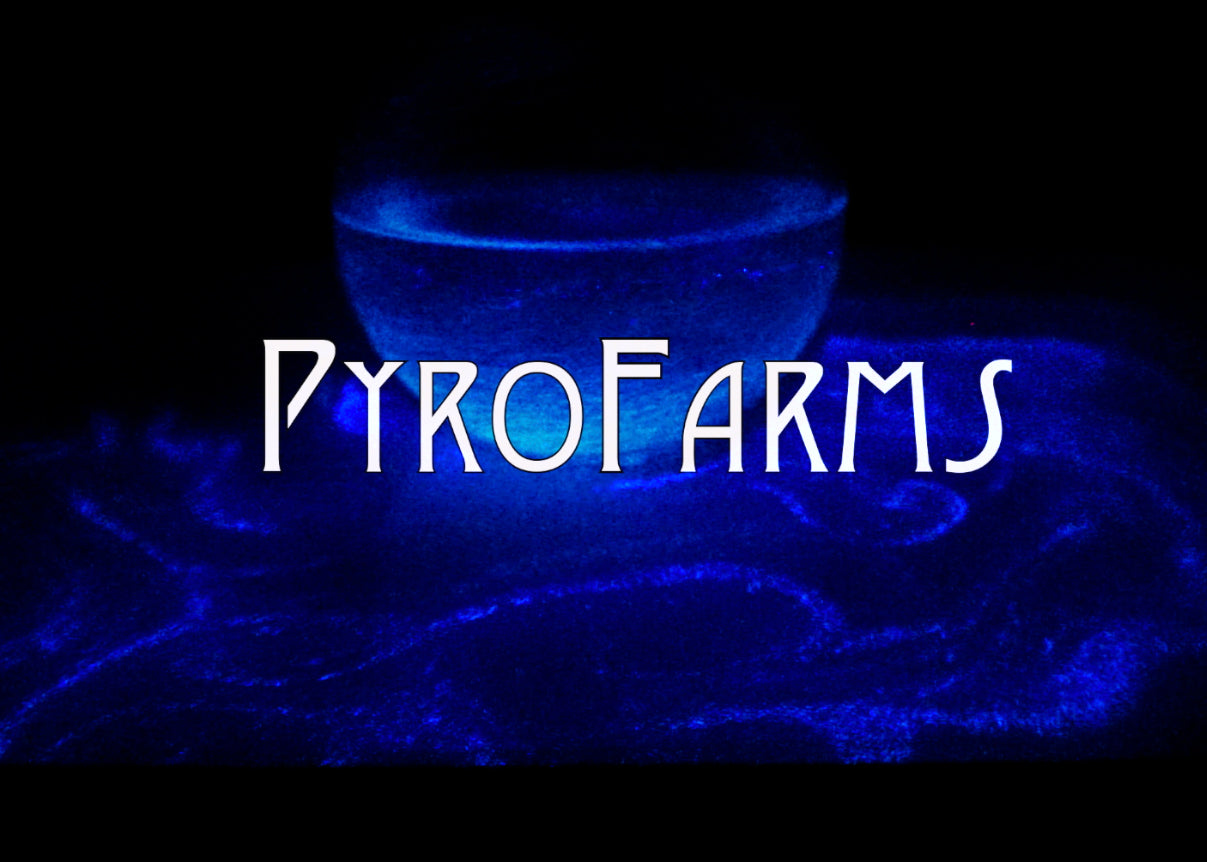 Bio-Fractals / Bioluminescence swirls around the Bio-Orb