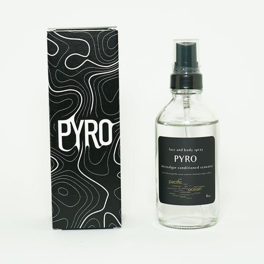 PYRO microalgae face and body spray box image