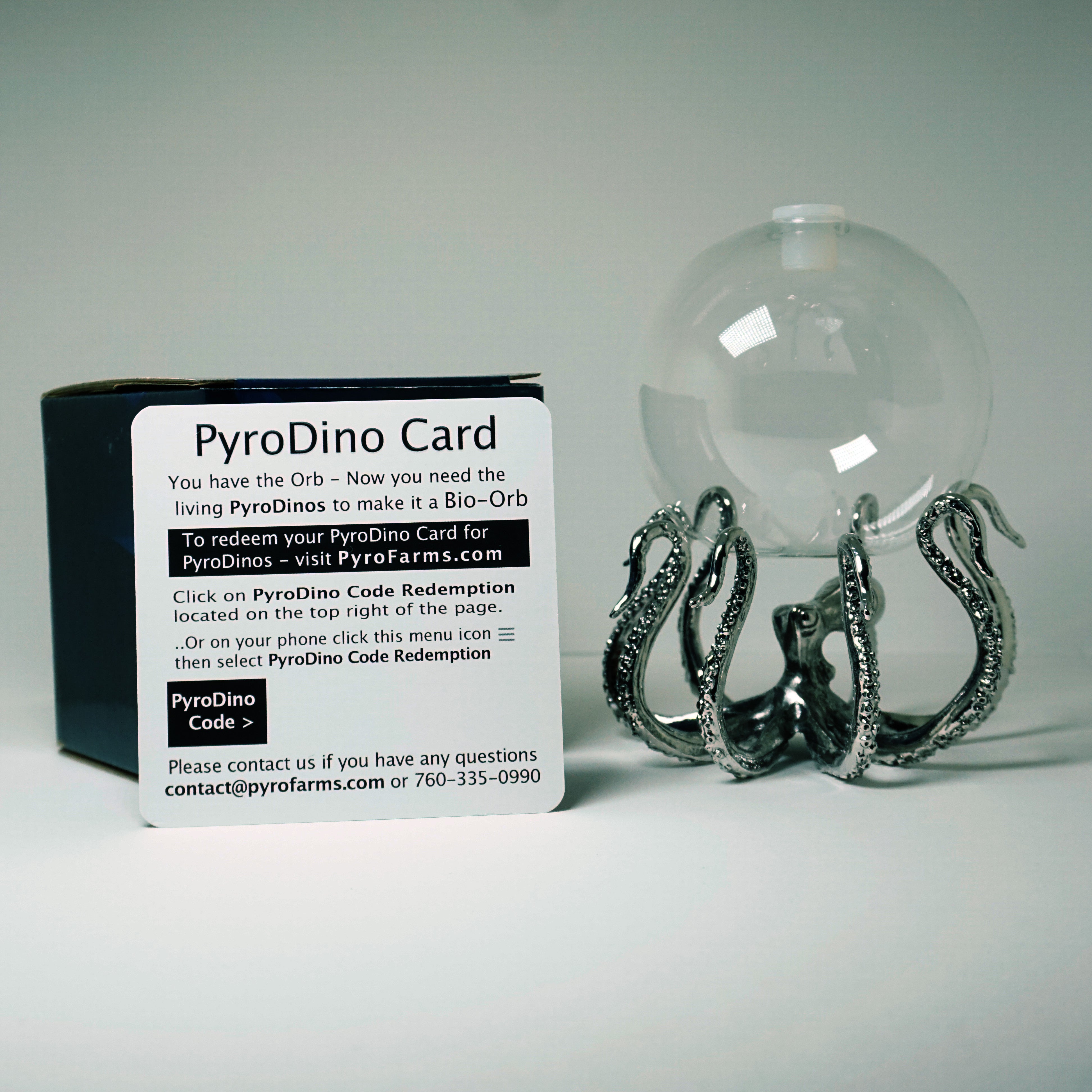 The OctoStand Bio-Orb Gift Option. Living Light at Night