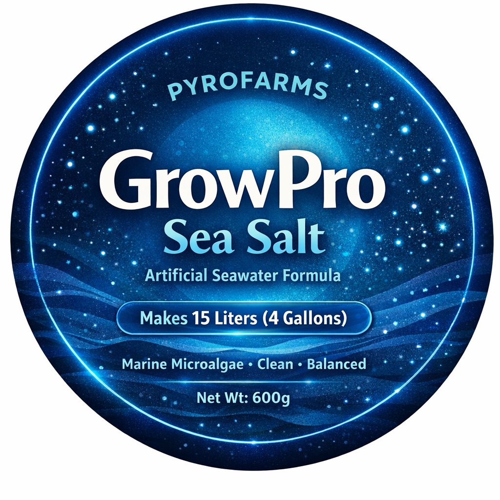 GrowPro Sea Salt formulation for making artificial seawater