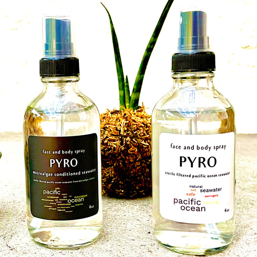 PYRO Sea Salt Spray with microalgae extract for face and body healing ...