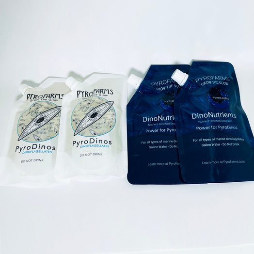 PyroDino and DinoNutrient pouches 