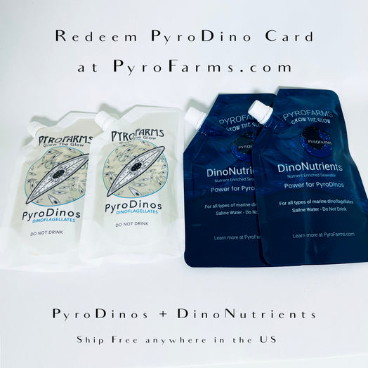 PyroDino and DinoNutrient pouches 