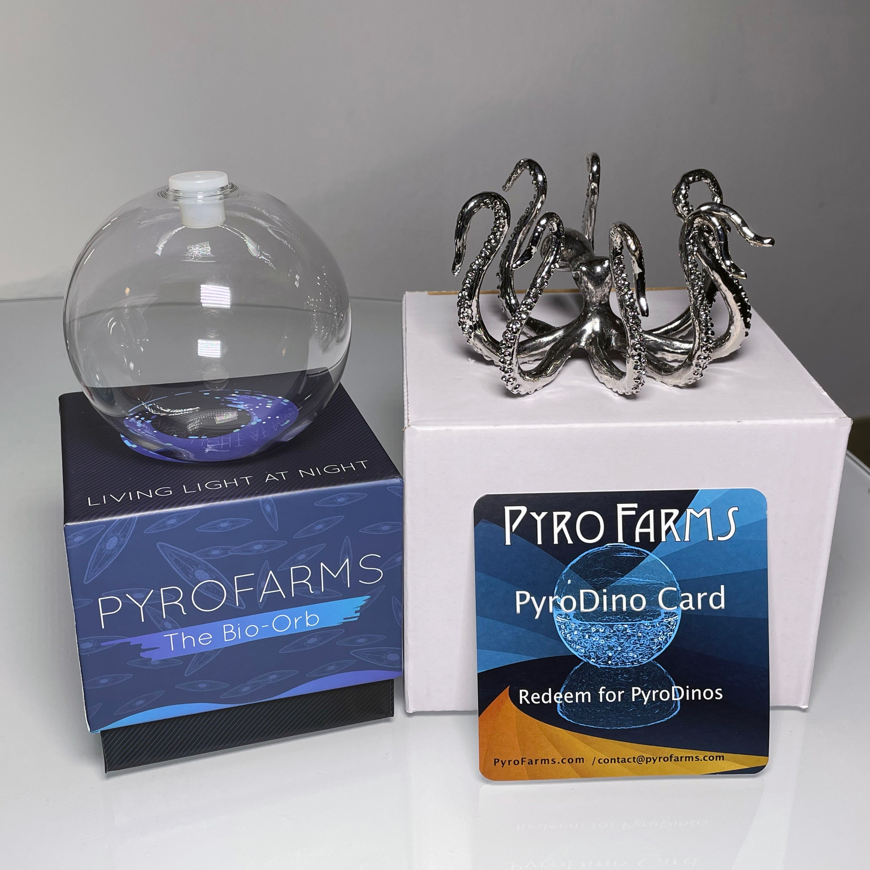 Bio-Orb and OctoStand with packaging
