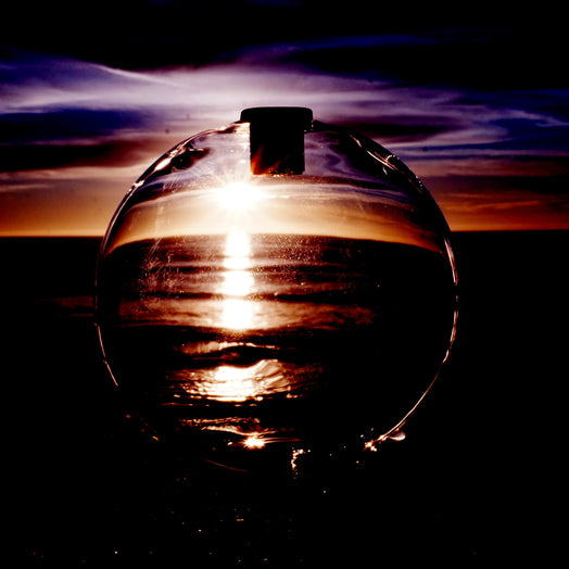Bio-Orb glass sphere sunset