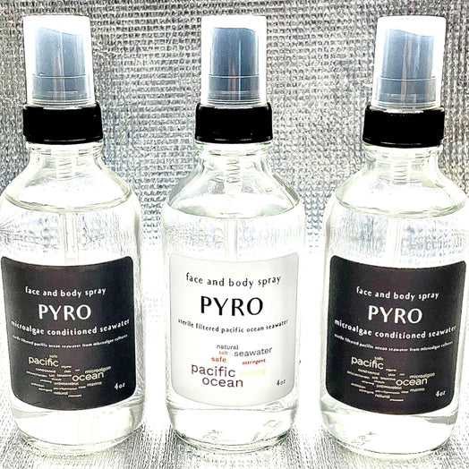 PYRO Sea Salt Spray with microalgae extract for face and body healing ...