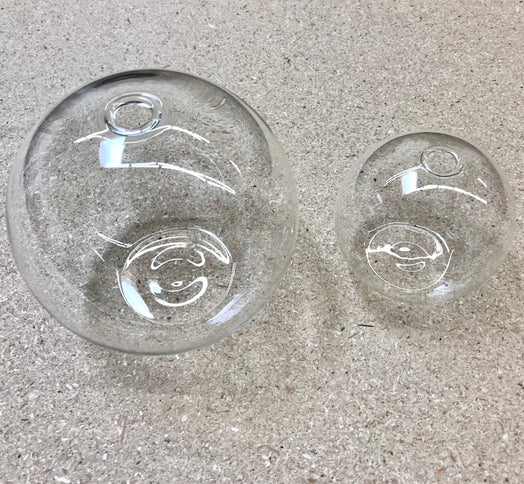 Bio-Orb glass sphere 4" (10cm) and 6" (15) handblown 