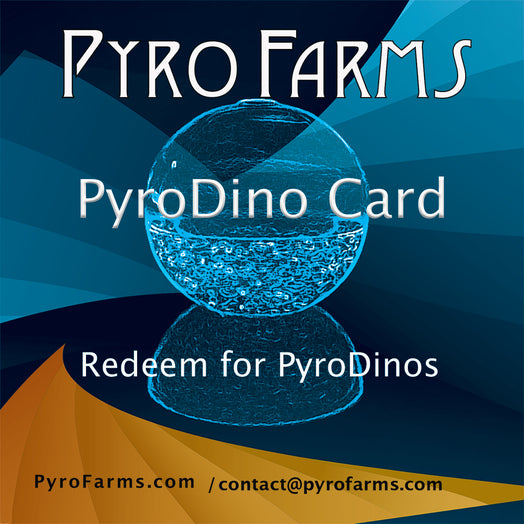 PyroFarms PyroDino Card redeem for PyroDinos